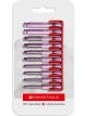 PB Swiss PrecisionBits E6 Set in BitBlock 10pc Hex Ball Point