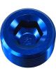 Aeroflow NPT Plug 1/8 Inch Blue