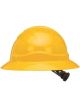 Pro Choice Safety Gear V6 Hard Hat Unvented Full Brim Ratchet Harness