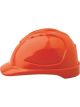 Pro Choice Safety Gear V9 Hard Hat Vented Pushlock Harness Orange