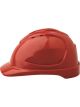 Pro Choice Safety Gear V9 Hard Hat Vented Pushlock Harness Red