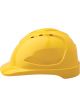 Pro Choice Safety Gear V9 Hard Hat Vented Pushlock Harness Yellow