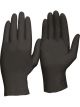 Pro Choice Safety Gear Disposable Black Nitrile Gloves Small Box 100