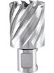 Ruko Core Drill HSSE-Co 5 w/Weldon Shank 3/4in Cut Depth 30mm Dia 16mm