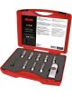Ruko Set of Core Drills HSS with Weldon Shank 3/4in Cut Depth 30mm