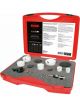 Ruko Sets of bi-metal Hole Saws HSS Co 8 in Plastic Cases PK 1