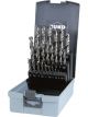 Ruko Twist Drill Set DIN 338 Type N HSS-G In Plastic Case 25 Pc