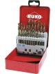 Ruko Twist Drill Set DIN 338 Type VA. in Steel Case 21 Pc