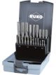Ruko 21-piece Set of Hand Taps M DIN 352 HSS in Plastic Case