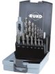 Ruko Single-Cut Tap set M DIN 352 HSS in Plastic Case 15 Pc