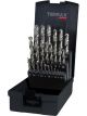 Ruko Terrax Twist Drill Set DIN338 Type N HSS Ground 25 Pc