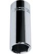 Sidchrome 1/4in 6 Point Metric Socket Deep 8mm