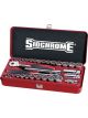 Sidchrome 3/8in Drive Socket Set Metric/AF 32 Pc