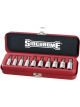Sidchrome 1/4in & 3/8in Dr Tru-Torque Torx Socket Set 10 Pc