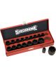 Sidchrome 18Pc 1/2in Dr Impact Metric Socket Set