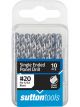 Sutton Tools D132 Silver Bullet HSS Single Ended Panel Drills 10 Pack