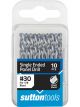 Sutton Tools D132 Silver Bullet HSS Single Ended Panel Drills 10 Pack