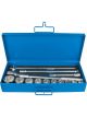 Unior 197MB2 Metric Socket set 3/4in in Metal Box 14 Pc