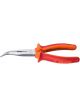 Unior 512/1VDEBI Long Nose VDE Pliers with Side Cutter & Pipe Grip Bent