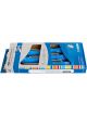 Unior 607B5NI Slotted & Phillips Screwdriver Set in Carton Box 5 Pc