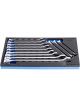 Unior 964/2BSOS Combination Spanner Set IBEX in SOS Tool Tray 12 Pc