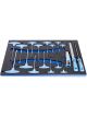 Unior 964/34SOS T-Handle Screwdriver Set in SOS Tool Tray 18 Pc