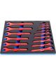 Unior 964VDE1 Insulated Open End Wrench Set in SOS Tool Tray 15 Pc