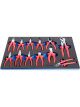 Unior 964VDE3 Insulated Pliers Set in SOS Tool Tray 12 Pc