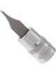Vigor 1/4in Drive Slotted Socket Bit 1.2 x 7mm