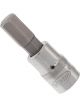 Vigor 1/4in Drive Hex Socket Bit 7mm