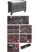 Vigor Tool Trolley SeriesXXL Worktop w/ Tool Assortment 929Pc