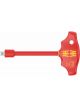 Wera 410 i VDE B T-Handle Adapter Screwdriver For 3/8in Sockets