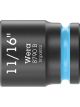 Wera 8790 B Impaktor Socket Wrench Insert 3/8in Drive 11/16in x 30mm
