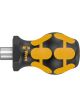 Wera 809/1 ESD Stubby Bitholding Screwdriver with Retaining Ring
