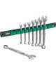 Wera 9642 Magnetic Rail 6003 Joker Imperial 1 Ring Spanner Set 8 Pc