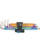 Wera 3950/9 Hex-Plus Multicolour HF Stainless 1 L-Key Set Metric 9pc