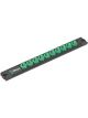 Wera 9600 Socket Rail Twist-to-lock 1/4in Empty