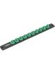 Wera 9601 Socket Rail Twist-to-lock 3/8in Empty