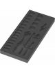 Wera 9821 Foam Insert 8000 B Zyklop 3/8in Ratchet Set 1 172x30x392mm