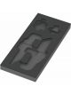 Wera 9840 Foam Insert L-key Set 1 Empty 172 x 30 x 392mm