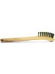 Gordon Brush 2 x 9 Row 0.008in Brass Bristle & Wood Handle Brush