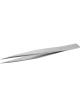 Ideal-Tek Tweezers SS Straight Fine Sharp Line Serrated 125mm