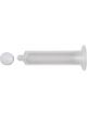 Jensen Global 30cc Air Syringe & Stopper Kit Clear Barrel 20/Box