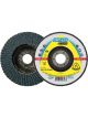Klingspor Flap Disc SMT624 Supra Zirconia 12 Degrees 120grit 125x22mm