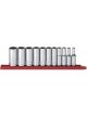 Gearwrench 11 Pc 3/8in Drive 12 Point Deep SAE Socket Set