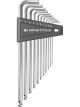 PB Swiss 12pc Imperial Hex Key Long Arm L-Wrench Set Ball Point
