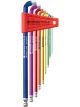 PB Swiss RainBow 100 Deg Key L-Wrench Long Arm w/Ball Point