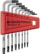 PB Swiss 8 Pc Key L-Wrench Set For Torx Screws