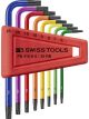 PB Swiss Rainbow 8 Pc Torx Key Set TX6-TX25