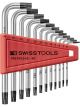 PB Swiss 12 Pc Key L-Wrench Set For Torx Screws